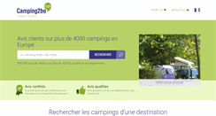 Desktop Screenshot of camping2be.com